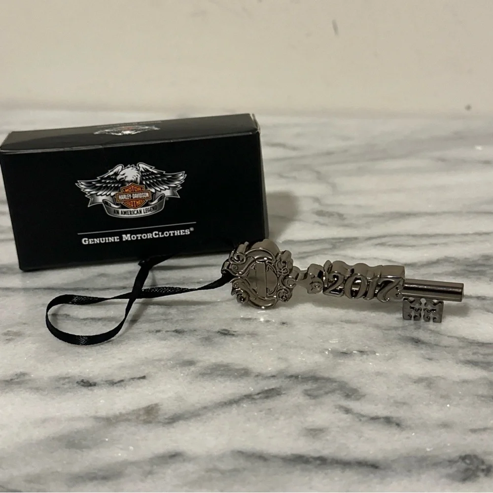 Harley-Davidson Silver ornament 2017